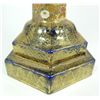 Image 4 : 19th C GOSU BLUE SATSUMA TEMPLE CANDLESTICK