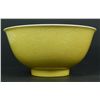 Image 2 : Pr 19th C YELLOW GROUND ANHUA DRAGON BOWLS