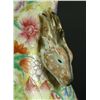 Image 3 : RARE CHINESE MILLE FLEUR STAG HEAD PORCELAIN VASE