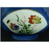 Image 3 : CHINESE FAMILLE VERTE POWDER BLUE PORCELAIN BOWL