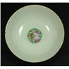 Image 5 : 17th/18th C CHINESE FAMILLE ROSE BAT PEACHES BOWL