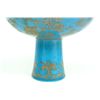 Image 3 : CHINESE TURQUOISE GLAZE PORCELAIN STEM CUP