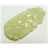 Image 6 : 3 CHINESE WHITE JADE RETICULATED PLAQUE PENDANTS