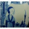 Image 2 : 18th CENTURY CHINESE KANGXI BLUE & WHITE VASE