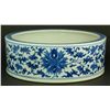 Image 2 : 19th C CHINESE BLUE & WHITE PORCELAIN FLORAL BOWL