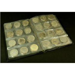108 CHINESE SILVER COINS IN CASE