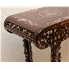 Image 6 : A CHINESE MOTHER OF PEARL INLAY ALTAR TABLE