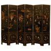 Image 1 : CHINESE REPUBLIC 6 PANEL IVORY INLAY SCREEN
