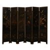 Image 2 : CHINESE REPUBLIC 6 PANEL IVORY INLAY SCREEN