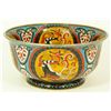 Image 1 : CHINESE QING DYNASTY CLOISONNE BEASTS BOWL