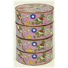 Image 1 : 19th C CHINESE CLOISONNE FOUR SECTION BOX
