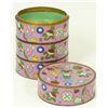 Image 2 : 19th C CHINESE CLOISONNE FOUR SECTION BOX