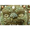 Image 2 : ANTIQUE TIBETAN TURQUOISE AND CORAL BEADED MASK