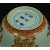 Image 5 : 18th C CHINESE RED & GOLD PAINTED PORCELAIN BOWL