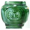 Image 3 : PAIR CHINESE GREEN GLAZED POTTERY VASES