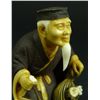 Image 2 : JAPANESE CARVED IVORY NETSUKE SIGNED KOYU
