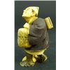 Image 3 : FINE JAPANESE CARVED IVORY NETSUKE SIGNED KOYU