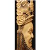 Image 5 : FINE CHINESE IVORY EMPEROR & EMPRESS BUST PLAQUES