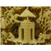 Image 3 : CHINESE RETICULATED IVORY VILLAGE SCENE BRUSH POT