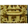Image 6 : CHINESE RETICULATED IVORY VILLAGE SCENE BRUSH POT