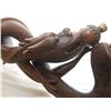 Image 6 : CHINESE FIGURAL CARVED WOODEN PIPE CANE