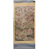 Image 1 : A CHINESE OIL PAINTING ON SILK SCROLL