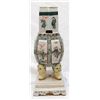 Image 5 : A CHINESE ENAMELED FOOTED POTTERY VASE
