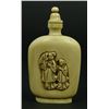 Image 1 : A CHINESE MING STYLE HIGH RELIEF SNUFF BOTTLE