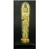 Image 1 : A CHINESE CARVED IVORY QUAN YIN STANDING FIGURE