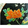 Image 3 : CHINESE ENAMELED FAMILLE NOIR PORCELAIN CHARGER