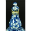 Image 3 : AN 18th C CHINESE BLUE & WHITE HULU SNUFF BOTTLE
