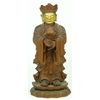 Image 1 : AN 18th C CHINESE WOODEN GOD OF KNOWLEDGE