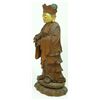 Image 2 : AN 18th C CHINESE WOODEN GOD OF KNOWLEDGE