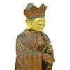 Image 3 : AN 18th C CHINESE WOODEN GOD OF KNOWLEDGE