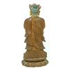 Image 4 : AN 18th C CHINESE WOODEN GOD OF KNOWLEDGE