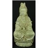 Image 1 : A 19th C CHINESE SEATED QUAN YIN FIGURE