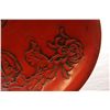 Image 2 : CHINESE RED LACQUERED LOTUS BLOSSOM BOWL