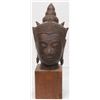 Image 1 : A CHINESE BRONZE BUDDHA HEAD SCULPTURE