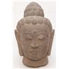 Image 1 : ANTIQUE STONE BUDDHA HEAD CARVING ON BASE