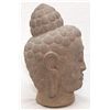Image 2 : ANTIQUE STONE BUDDHA HEAD CARVING ON BASE