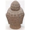Image 3 : ANTIQUE STONE BUDDHA HEAD CARVING ON BASE