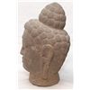 Image 4 : ANTIQUE STONE BUDDHA HEAD CARVING ON BASE