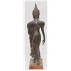 Image 5 : 18th CENTURY THAI WALKING BUDDHA FIGURE