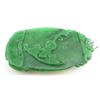 Image 4 : CHINESE CHLOROMELANITE JADEITE DRAGON PENDANT