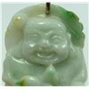 Image 2 : A CHINESE JADEITE BUDDHA PENDANT ON TURTLE