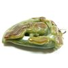 Image 4 : A CHINESE RELIEF SHOU XING JADE PENDANT