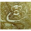 Image 2 : A CHINESE DOUBLE DRAGON NEPHRITE JADE PENDANT