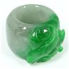 Image 1 : CHINESE JADEITE CARVED EAGLE ARCHER'S RING