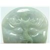 Image 2 : A CHINESE JADEITE DEMON BELT SLIDE