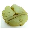Image 1 : CHINESE JADE DOUBLE BIRD MARRIAGE PENDANT